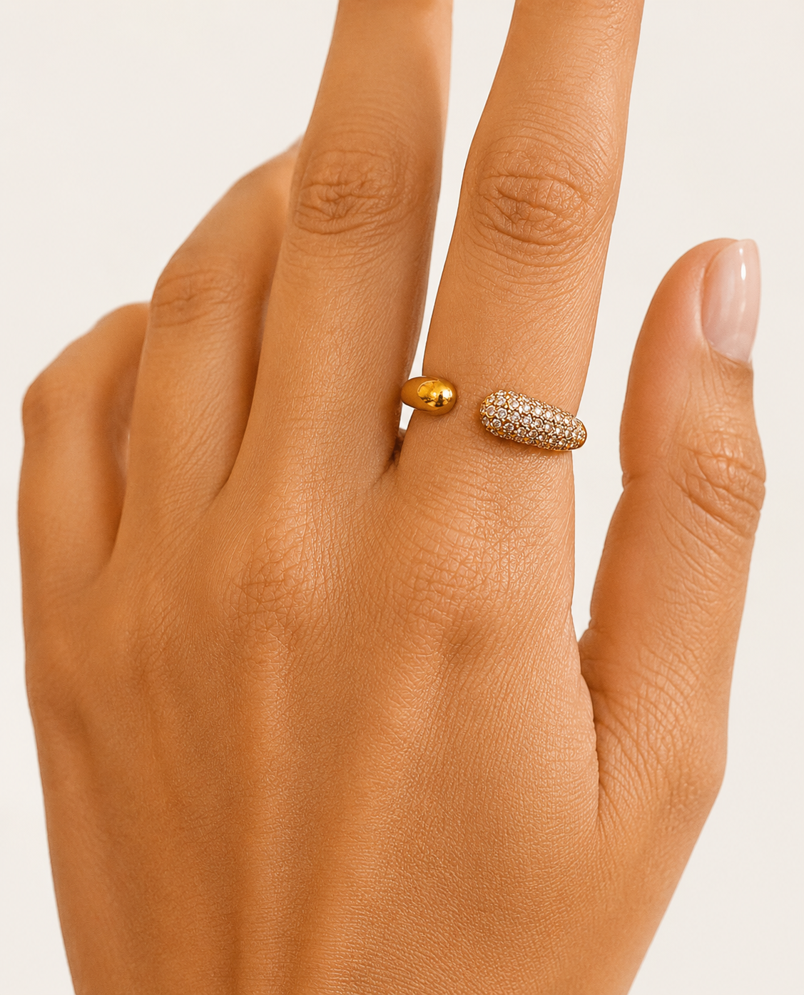 Anillo Dual gold