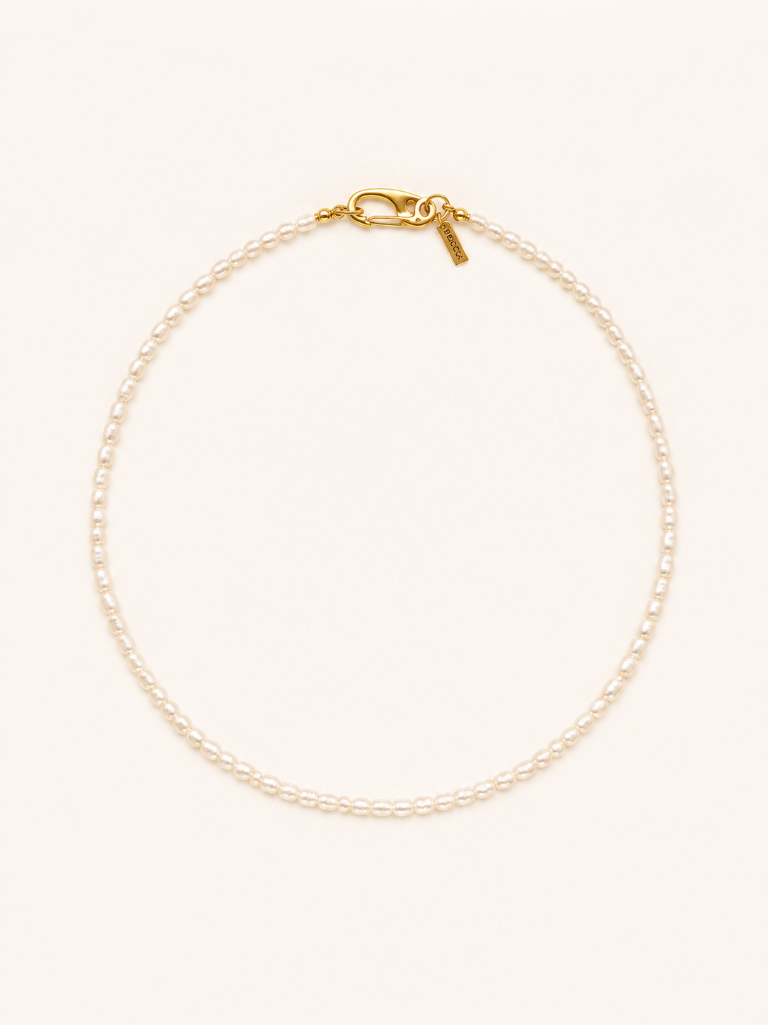 Collar Pearl gold