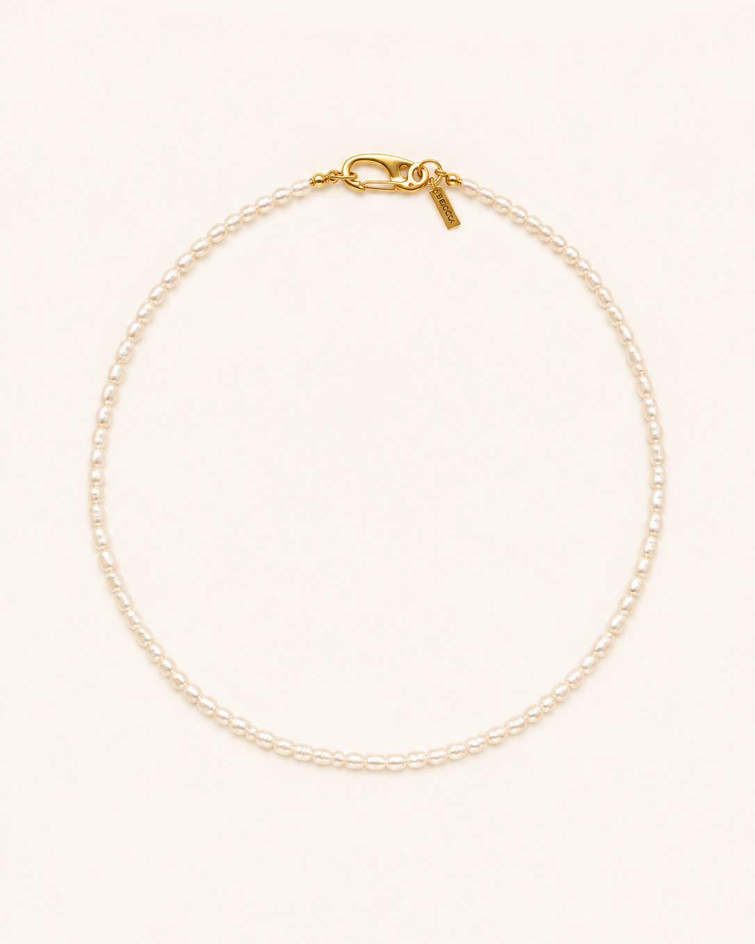 Collar Pearl gold