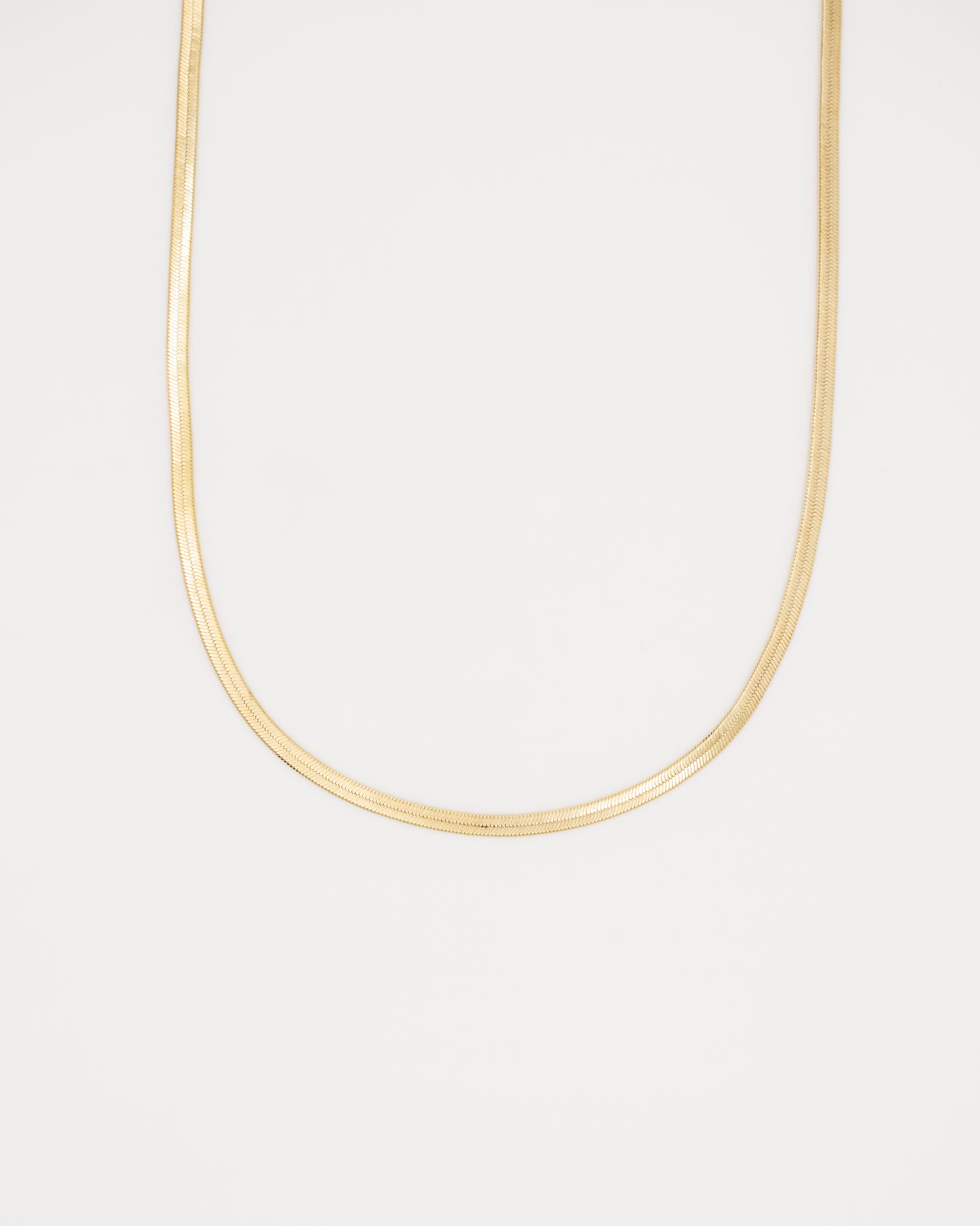 Collar Cadena serpiente gold