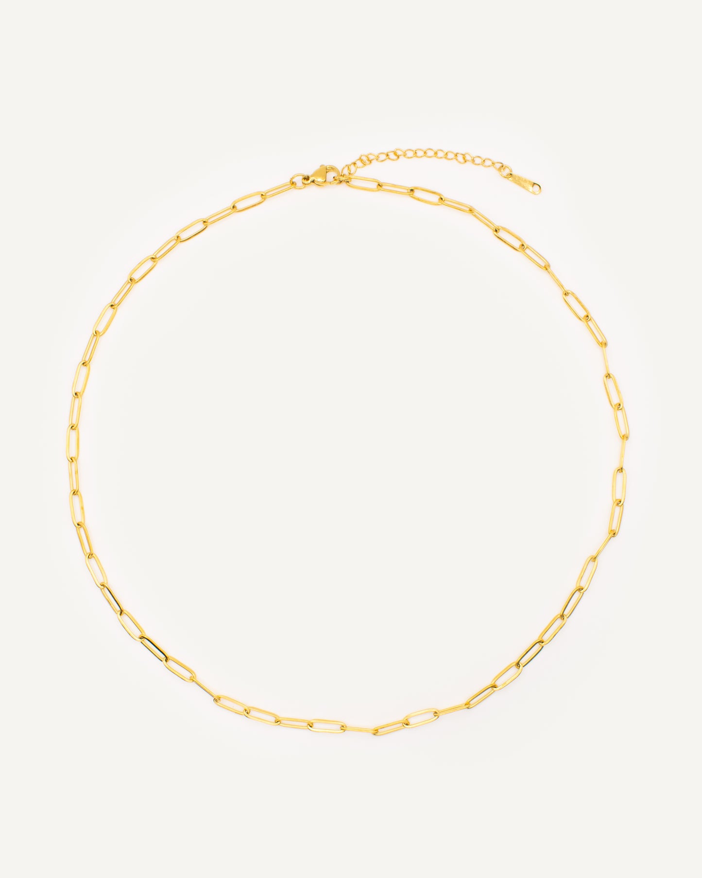 Cadena Eslabones 3mm 45 gold