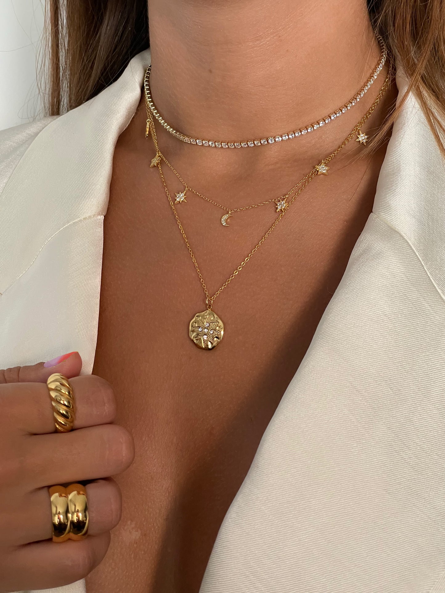 Anillo Croissant gold