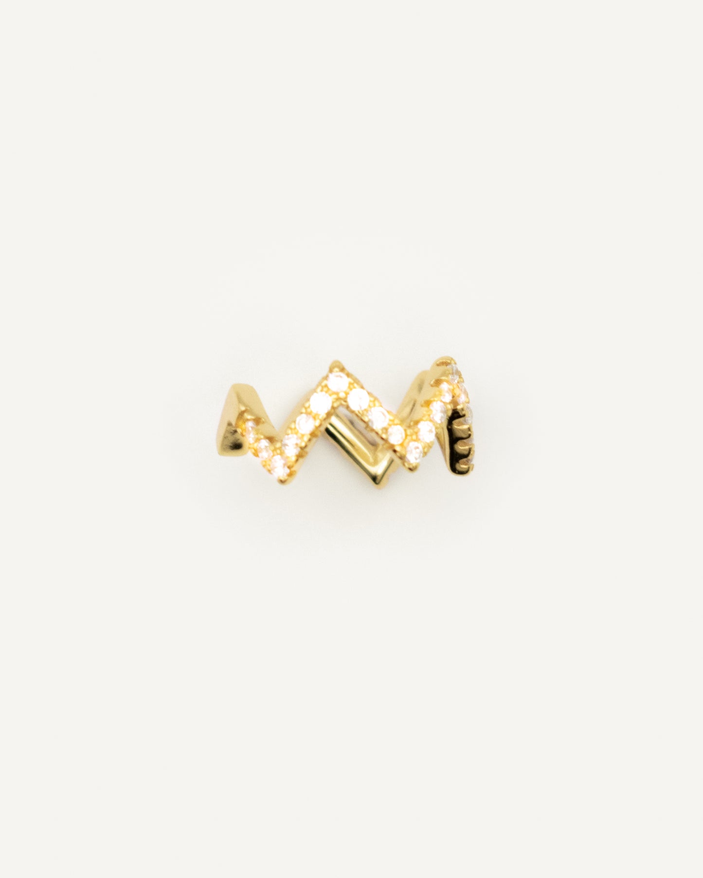 Earcuff Zigzag gold