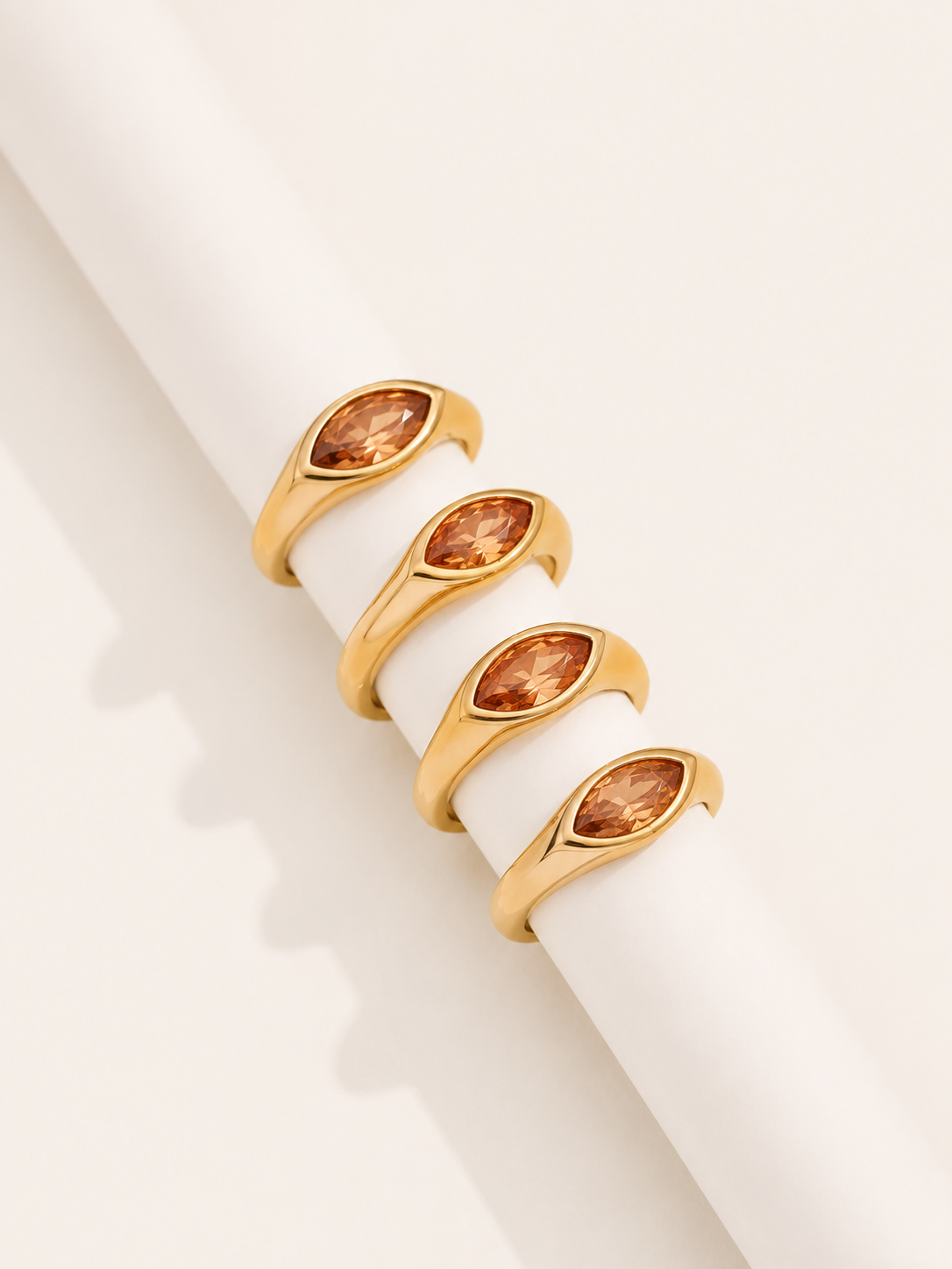 Anillo Amber gold