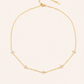 Collar Cross gold