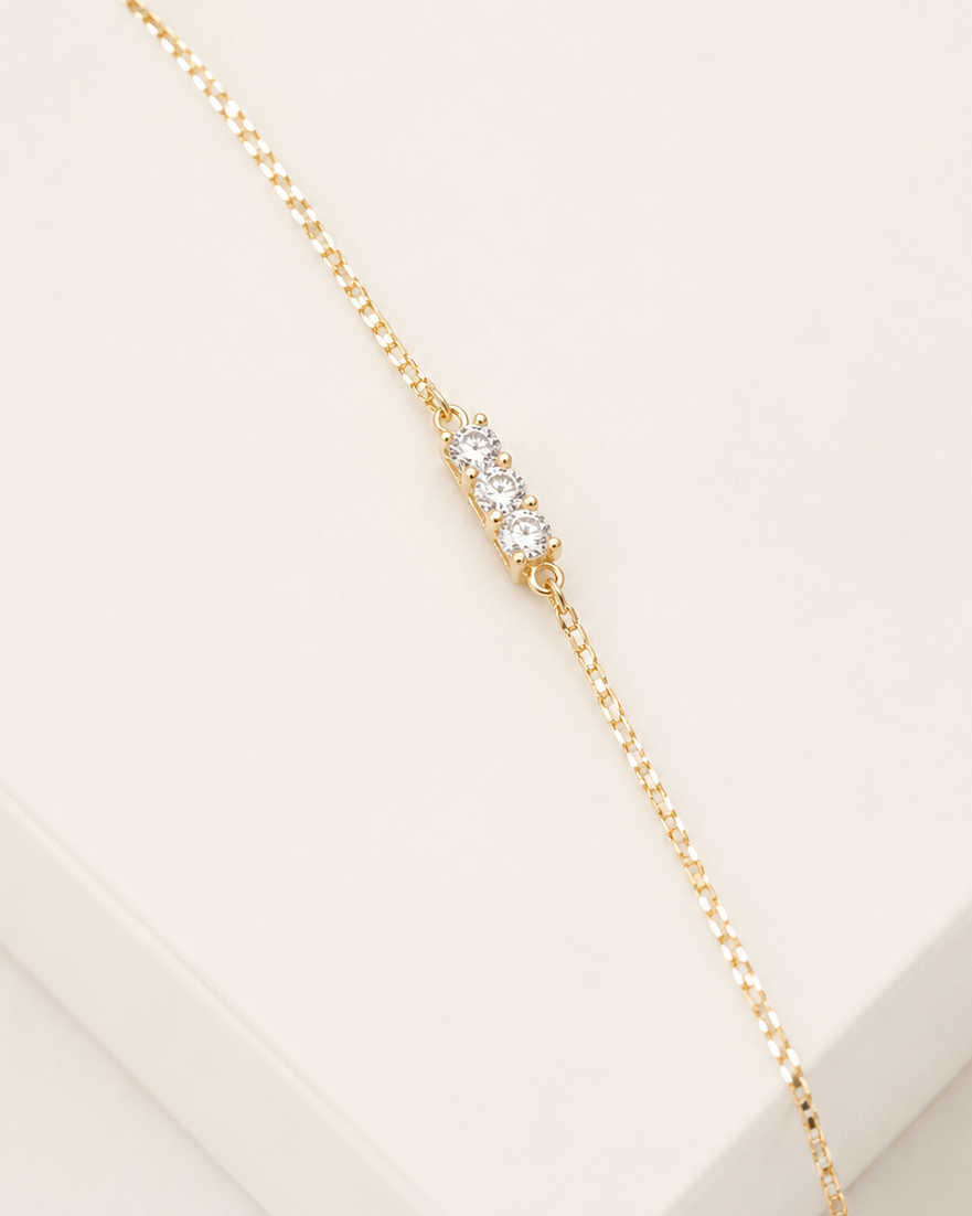 Pulsera Trinity gold