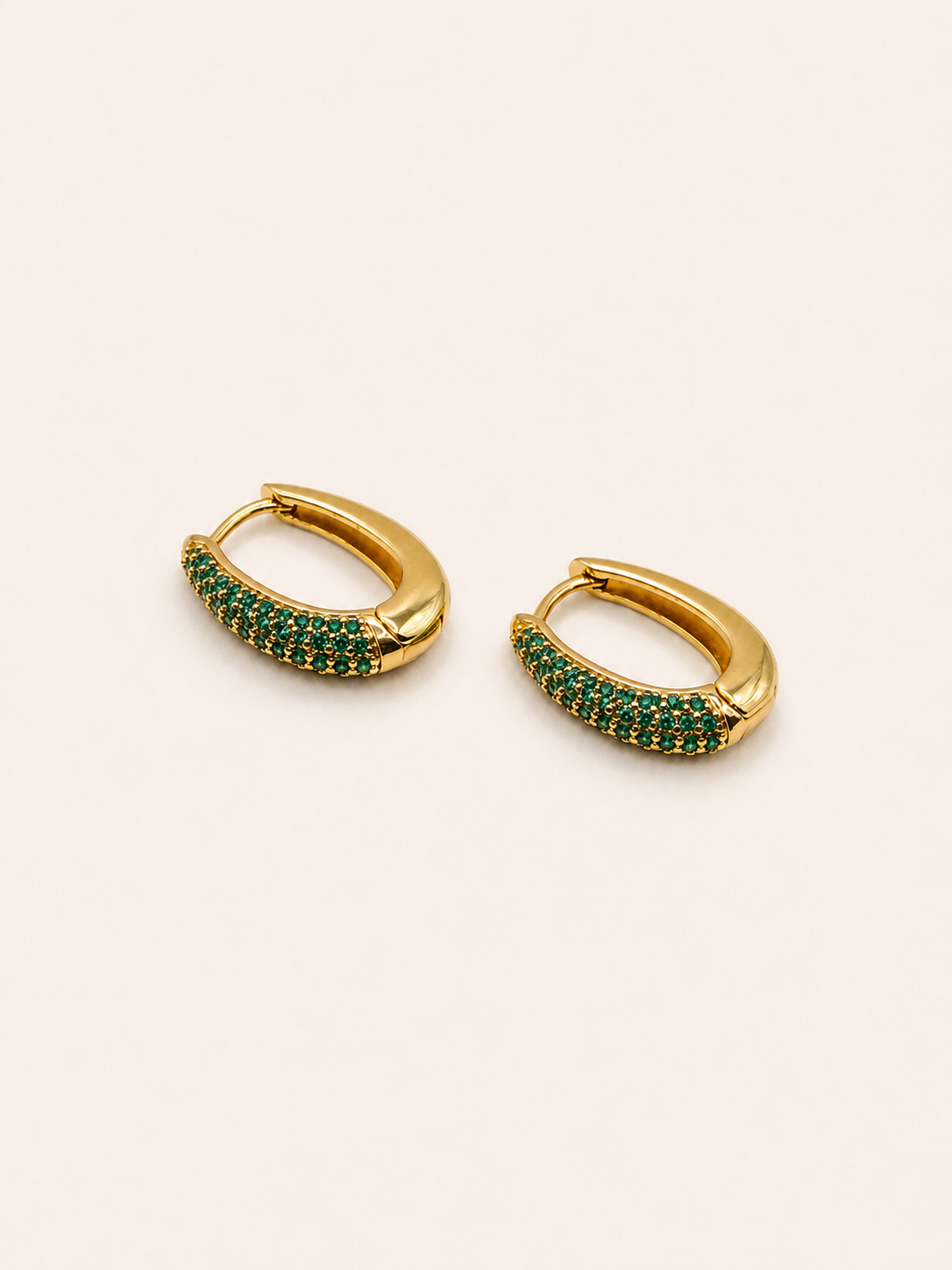 Aritos Bianca Jade gold