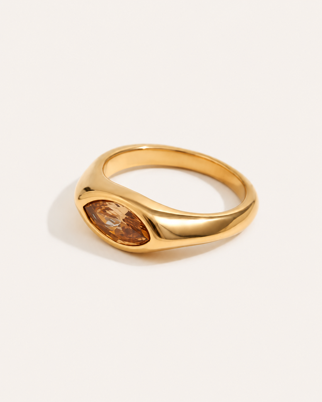 Anillo Amber gold