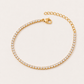 Pulsera Tennis gold