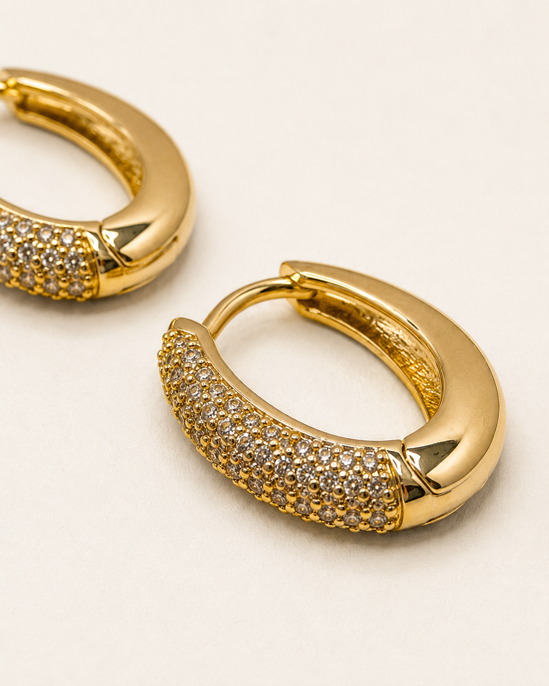 Aritos Bianca Blanco gold
