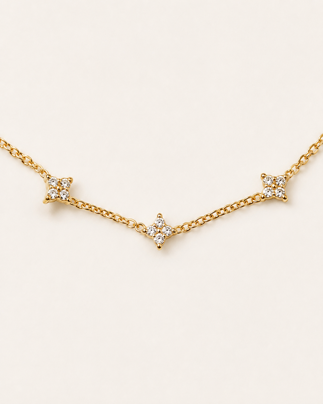 Collar Cross gold