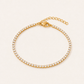 Pulsera Tennis gold