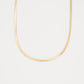 Collar Cadena serpiente gold