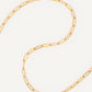 Cadena Eslabones 3mm 45 gold