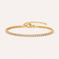 Pulsera Tennis gold