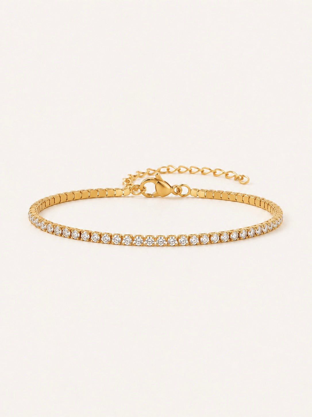 Pulsera Tennis gold