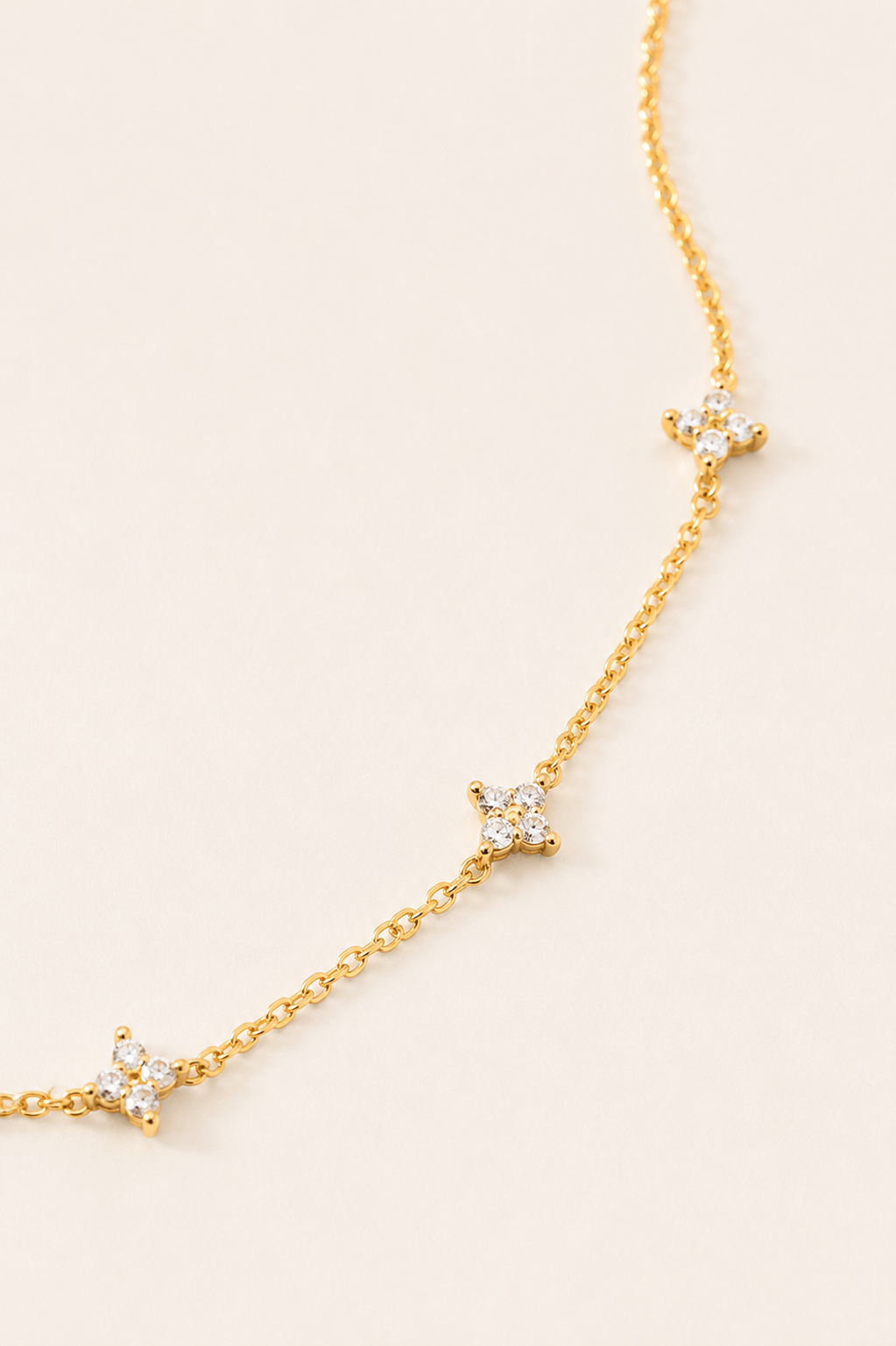 Collar Cross gold