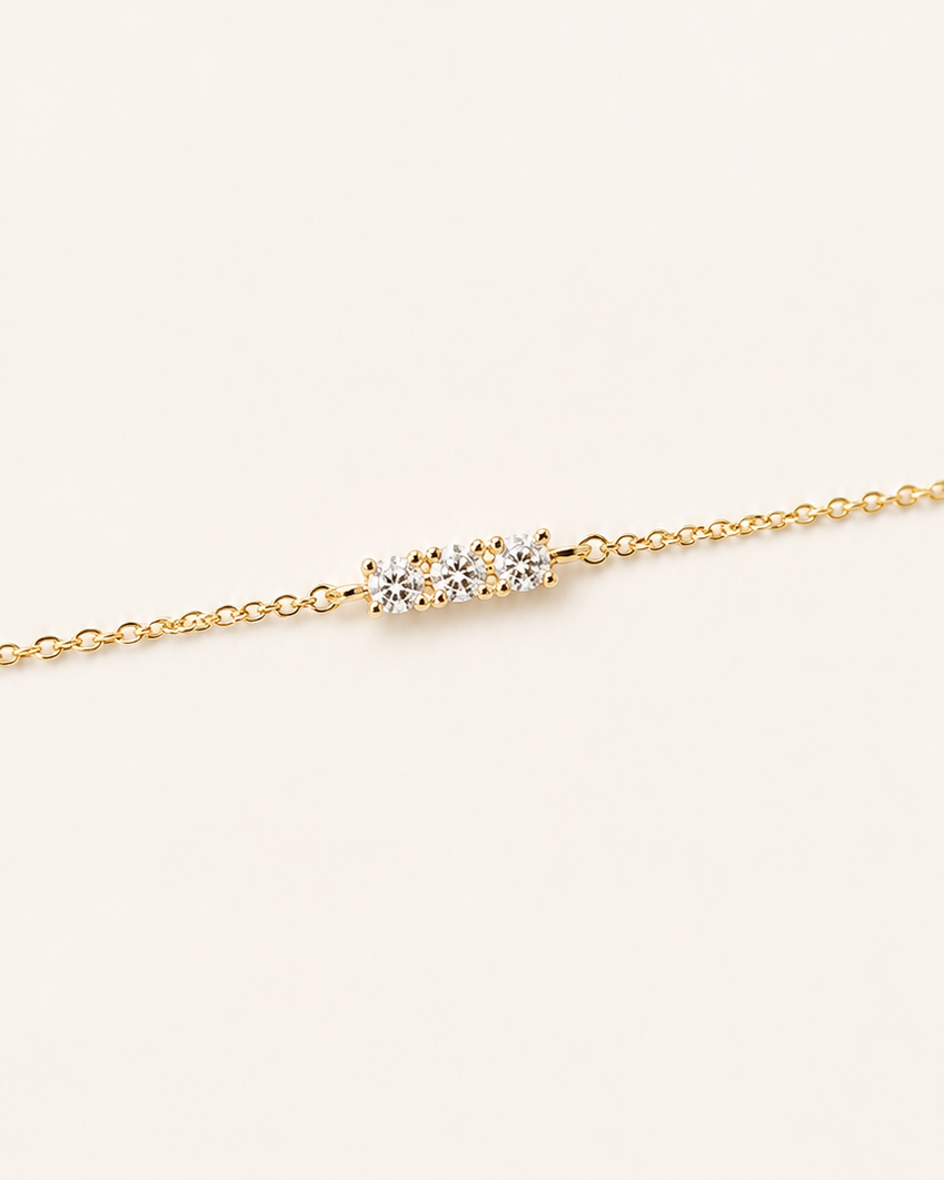 Pulsera Trinity gold