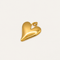 Charm Corazón Chunky Gold