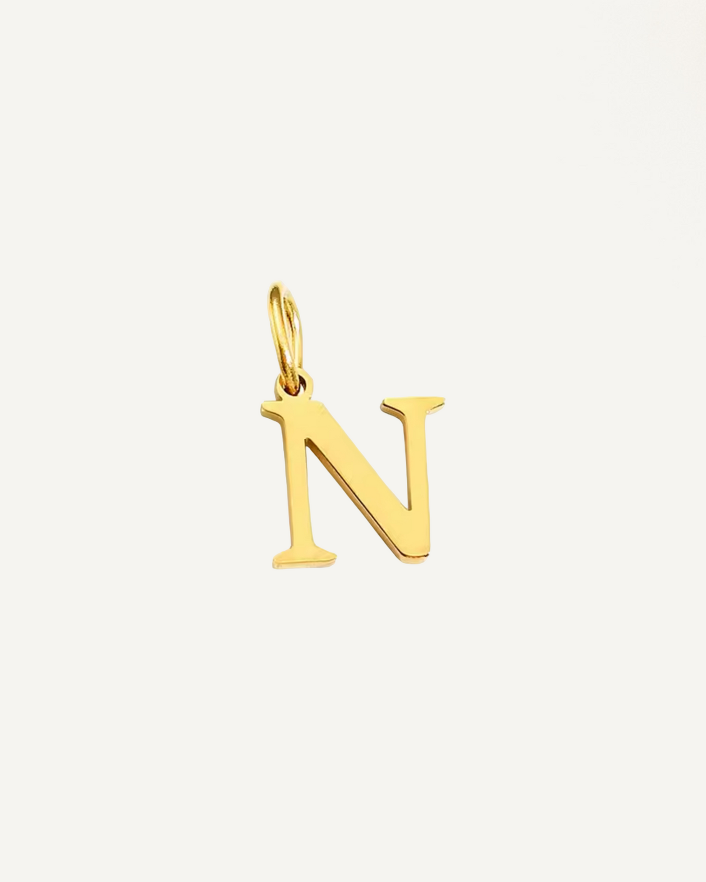 Charm Letra Classic gold