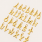 Charm Letra Classic gold