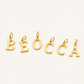 Charm Letra Classic gold