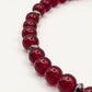 Collar Garnet silver