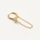 Arito cadena Cross gold