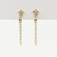 Mini Pendiente cadena Star gold