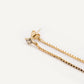 Pendiente cadena Ziggy gold