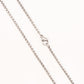 Cadena Tubular 60 Silver