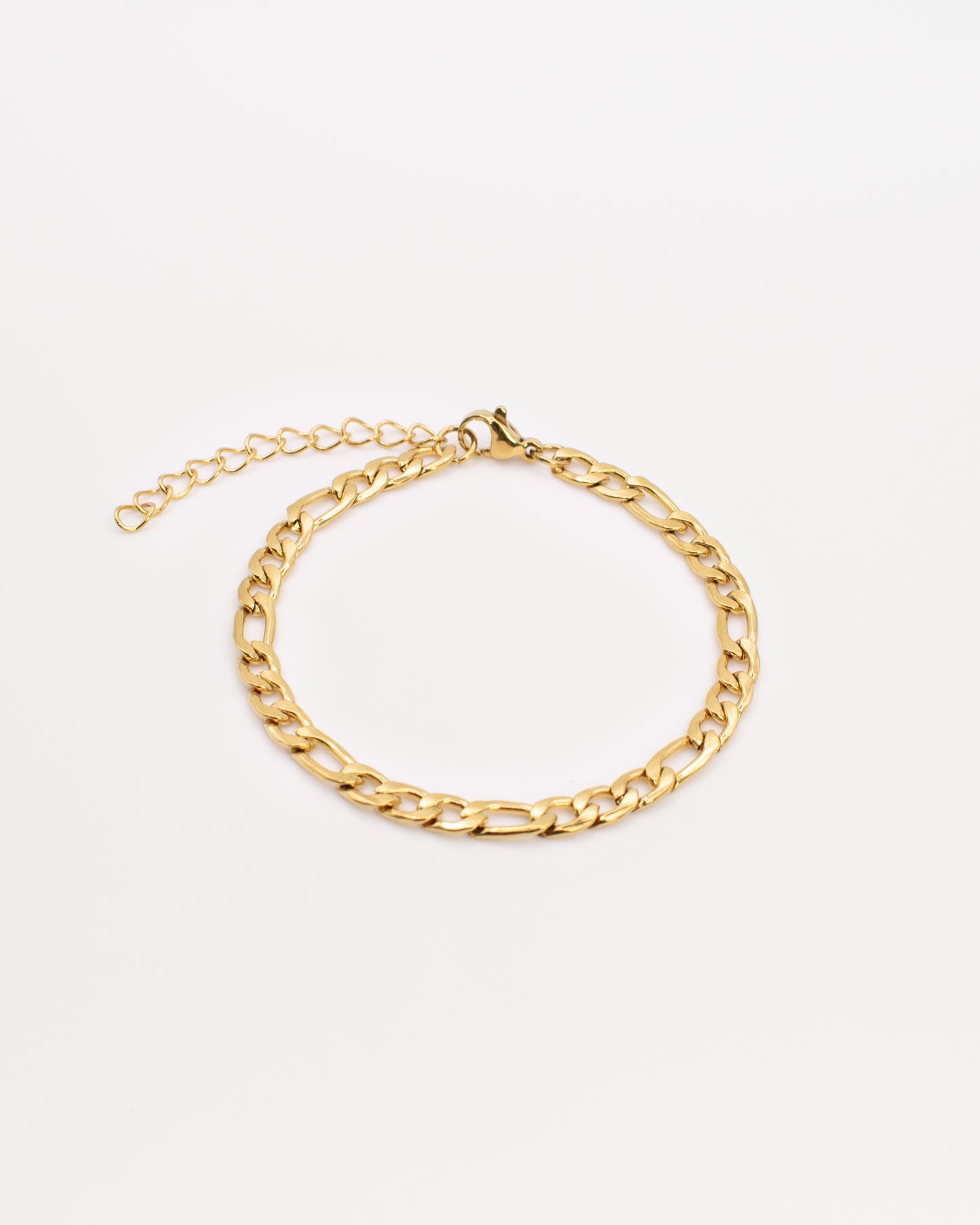 Pulsera Figaro gold