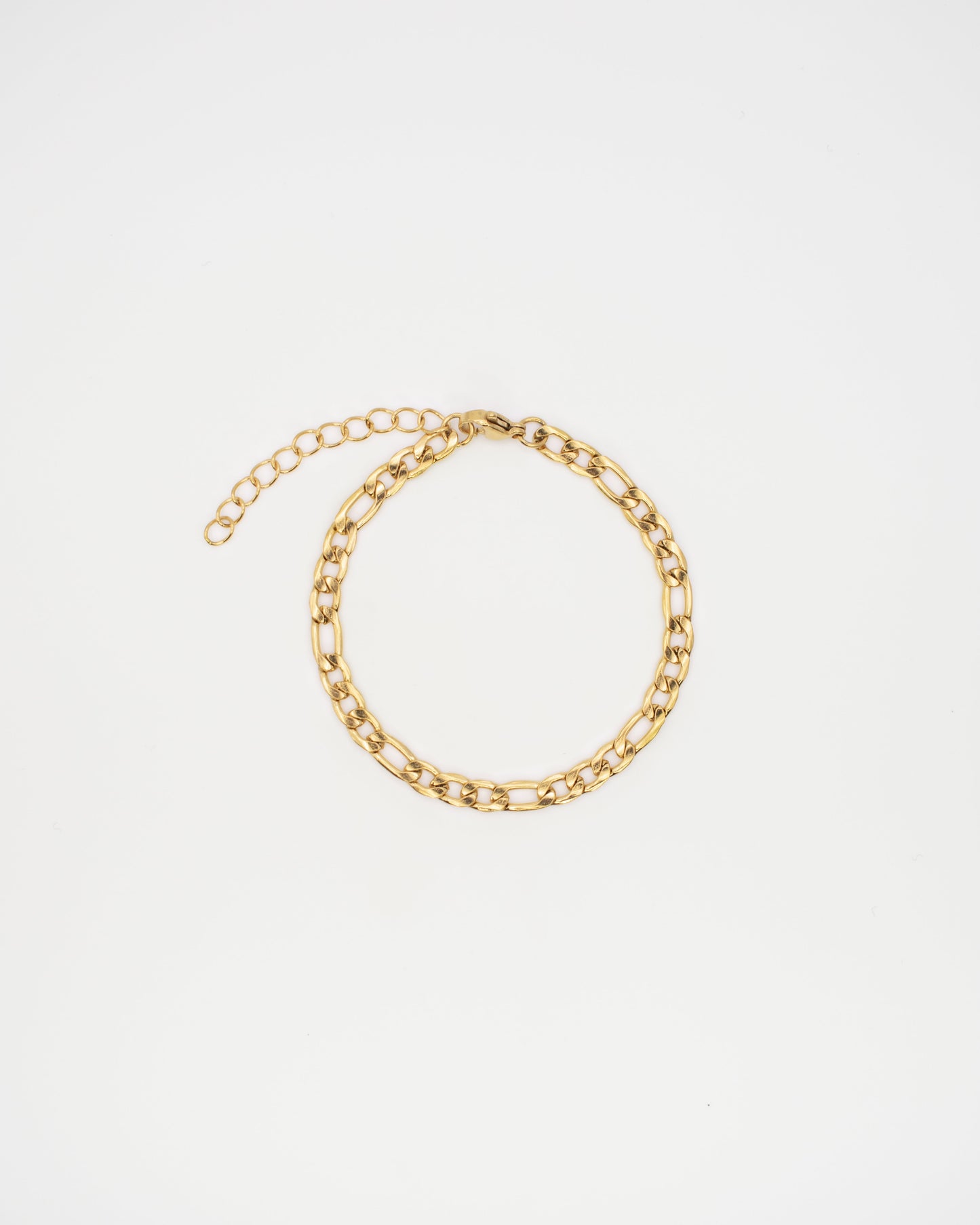 Pulsera Figaro gold